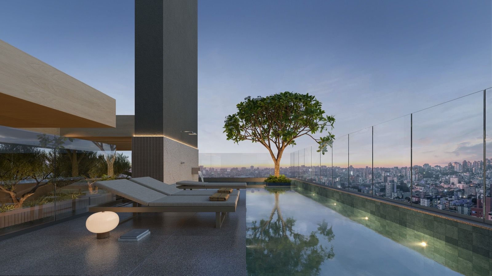 Piscina Rooftop — Van Gogh, Petrópolis, Porto Alegre